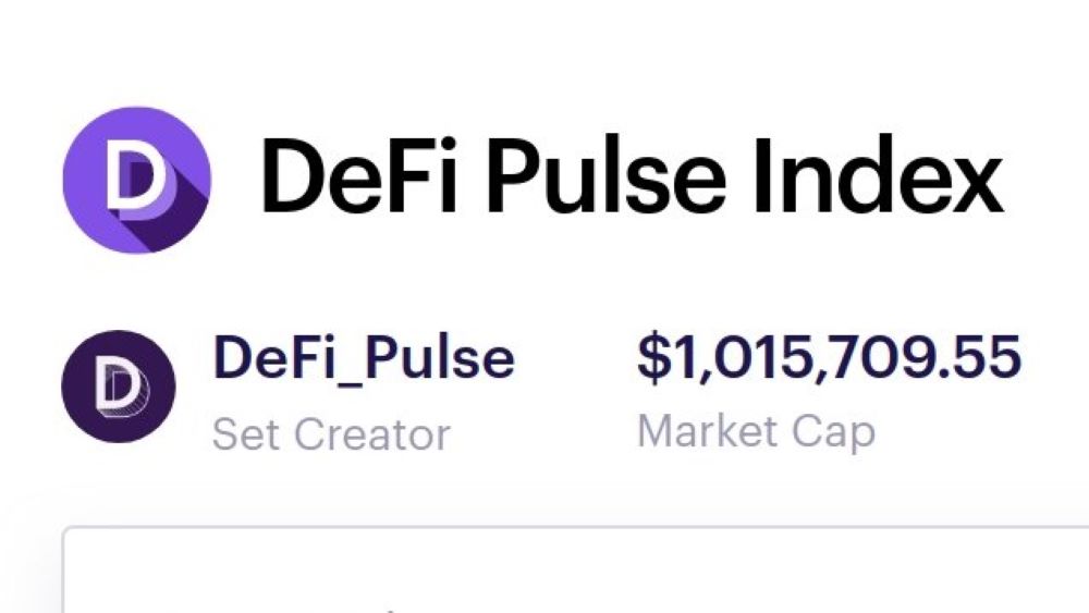 DeFi Pulse Index