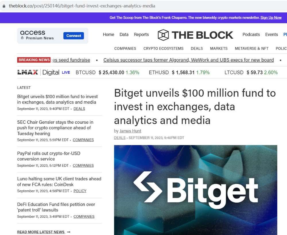 Bitget推出1亿美元EmpowerX基金