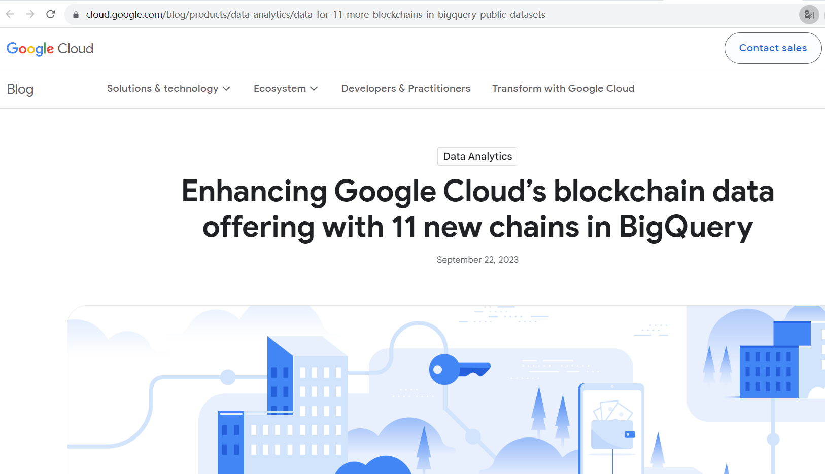 Google Cloud将11个新区块链的数据添加到BigQuery中
