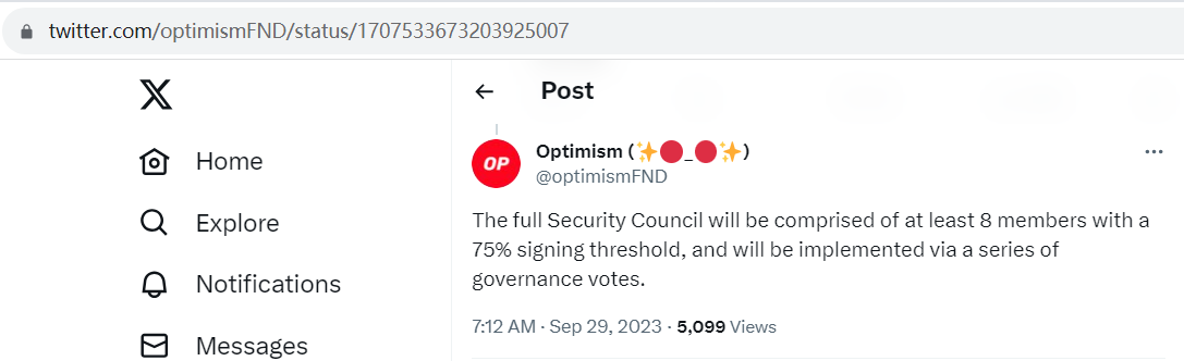 Optimism宣布将启动建立安理会