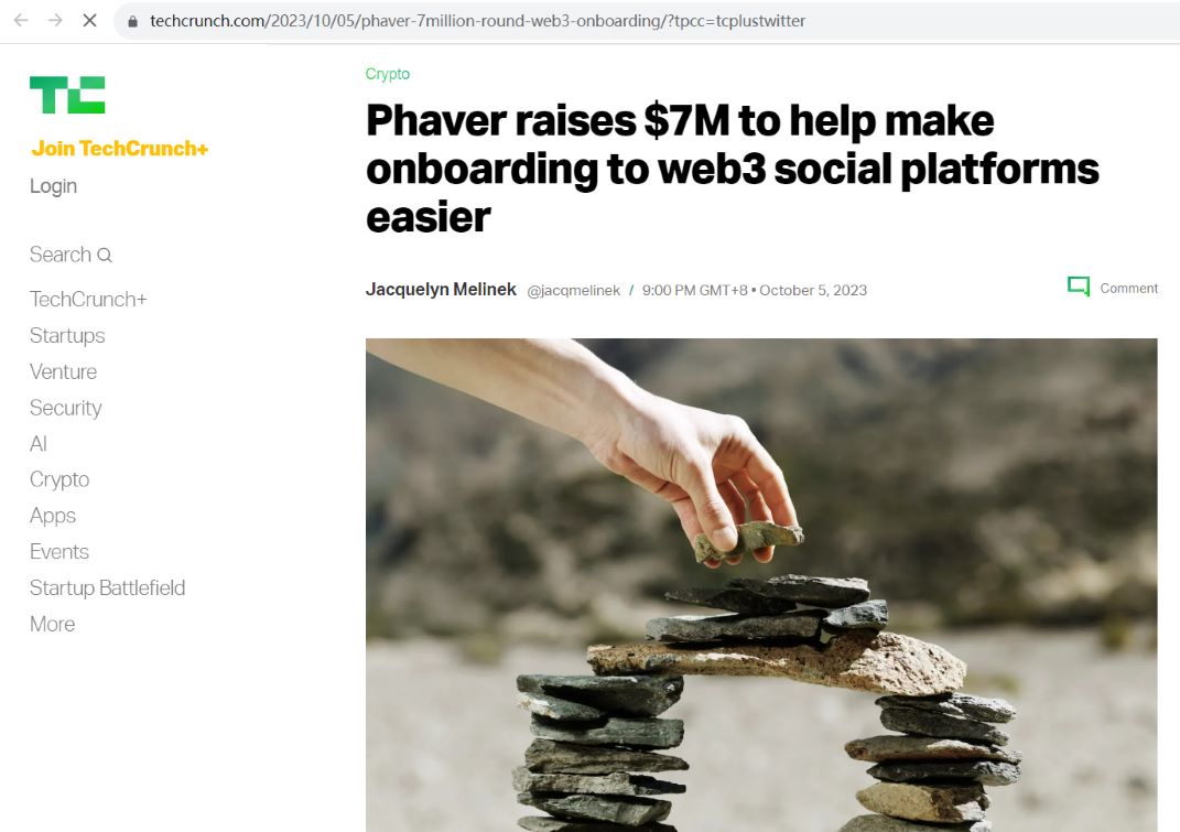 Web3社交协议Phaver完成700万美元融资