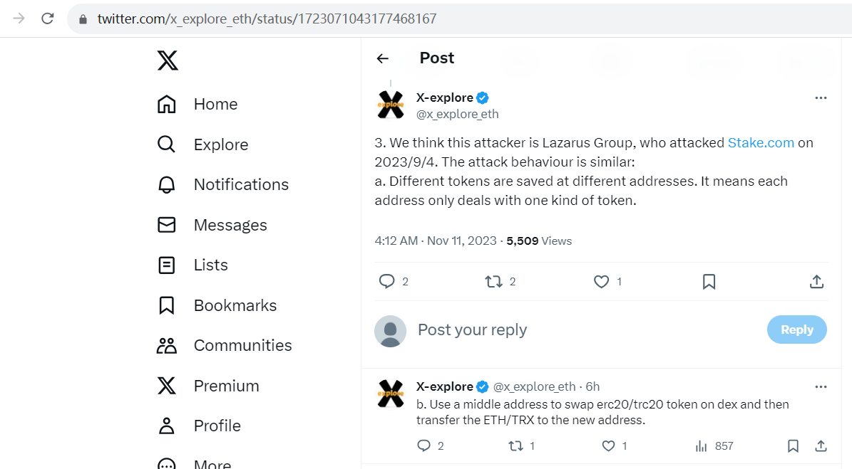 X-explore：Poloniex攻击者或为朝鲜黑客组织Lazarus Group