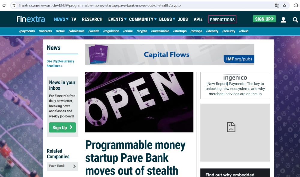 数字银行Pave Bank完成520万美元的融资