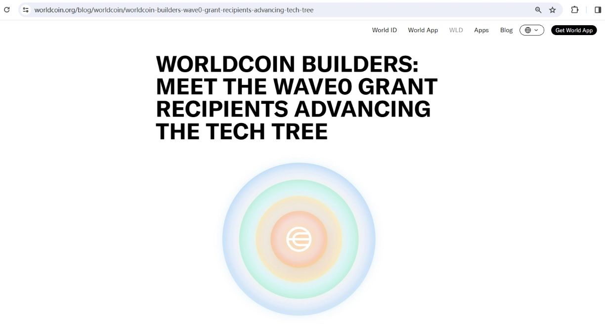 Worldcoin公布社区赠款计划Wave0的28个赠款接收方